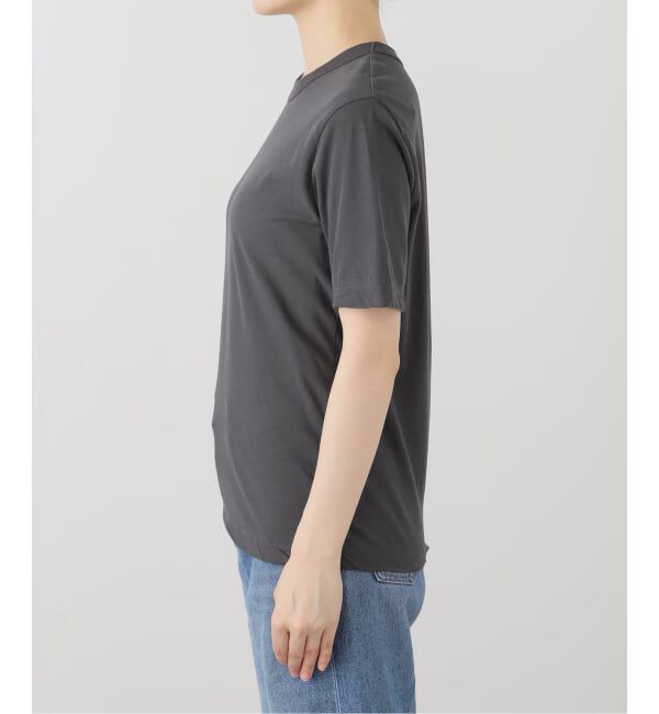 IENA「《追加》ATON/エイトン 別注 FRESCA SINGLE JERSEY Tシャツ」|Tシャツ・カットソー|