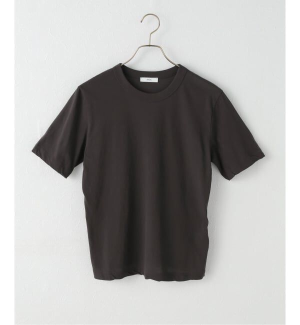 IENA「《追加》ATON/エイトン 別注 FRESCA SINGLE JERSEY Tシャツ」|Tシャツ・カットソー|
