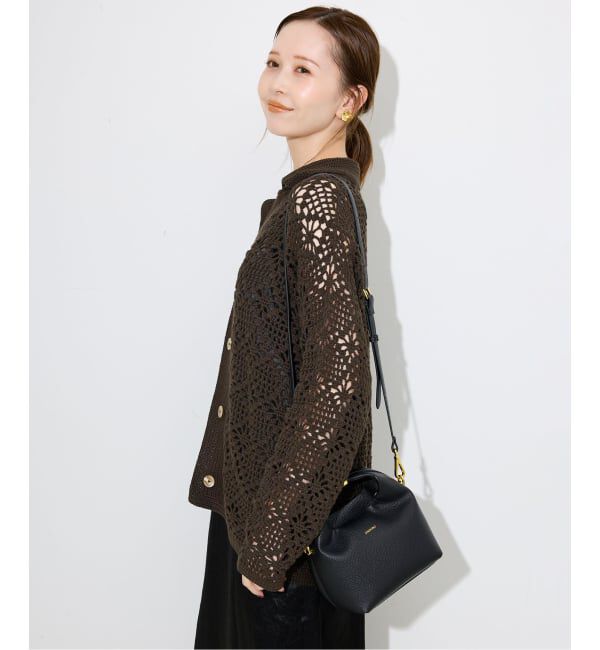 SLOBE IENA「LOGAN/ローガン SLOBE別注 クロシェカーディガン」|カーディガン|