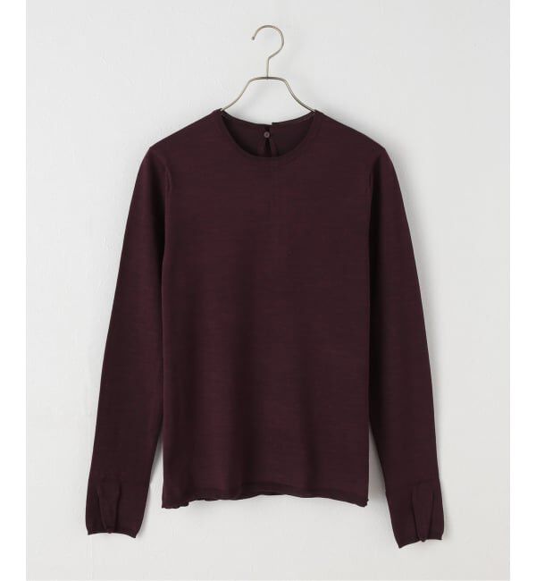 IENA LA BOUCLE「venit/ヴェニット バックオープンニット VEK-7529-B」|ニット・セーター|ブラウン