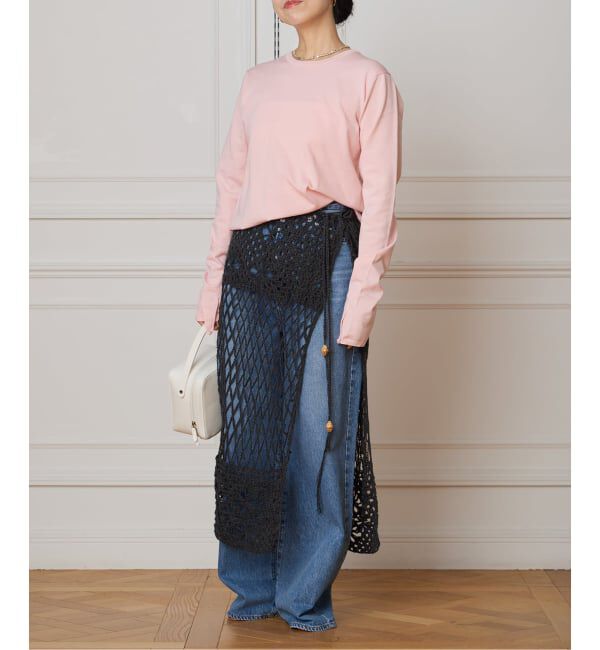 IENA LA BOUCLE「venit/ヴェニット バックオープンニット VEK-7529-B」|ニット・セーター|