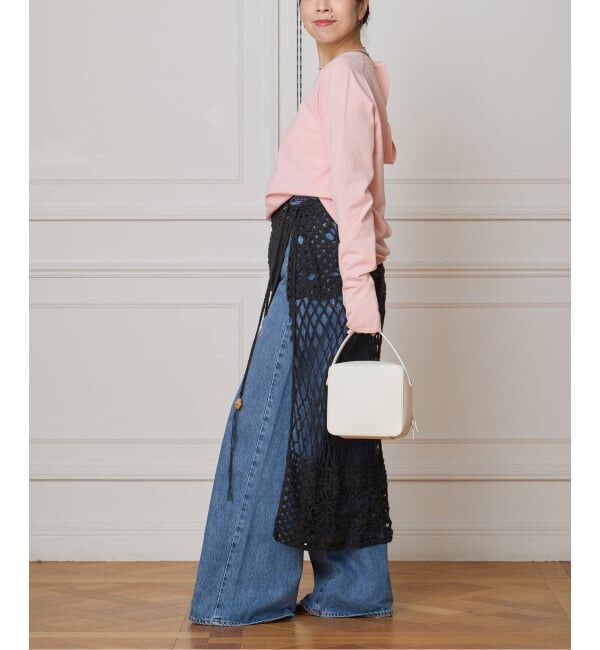 IENA LA BOUCLE「venit/ヴェニット バックオープンニット VEK-7529-B」|ニット・セーター|