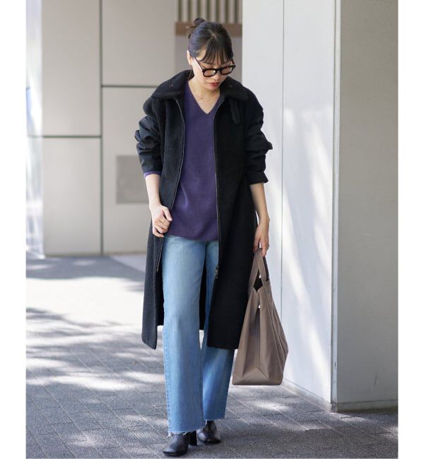 IENA「VACHEMENT/ヴァシュモン 別注 リバーシブルボアコート」|その他|