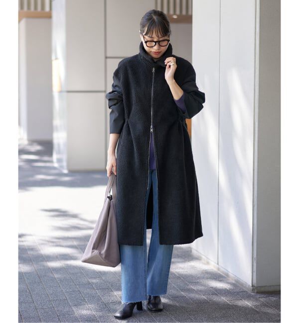 IENA「VACHEMENT/ヴァシュモン 別注 リバーシブルボアコート」|その他|