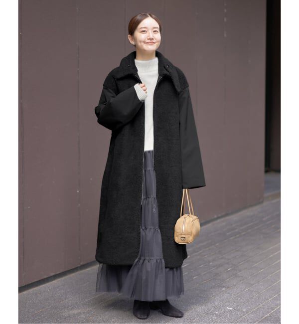 IENA「VACHEMENT/ヴァシュモン 別注 リバーシブルボアコート」|その他|