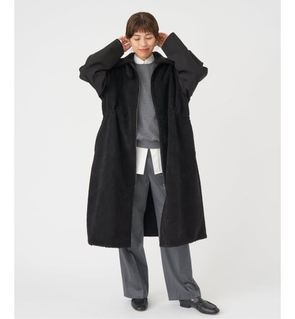 IENA「VACHEMENT/ヴァシュモン 別注 リバーシブルボアコート」|その他|