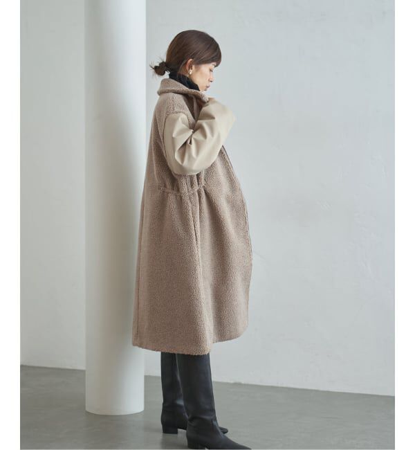 IENA「VACHEMENT/ヴァシュモン 別注 リバーシブルボアコート」|その他|