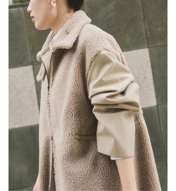 IENA「VACHEMENT/ヴァシュモン 別注 リバーシブルボアコート」|その他|