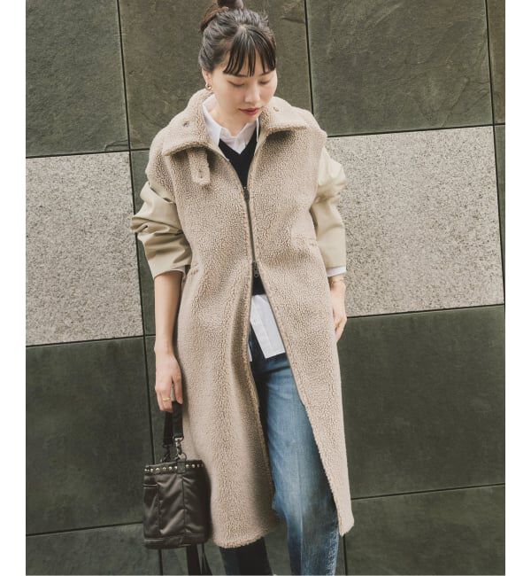 IENA「VACHEMENT/ヴァシュモン 別注 リバーシブルボアコート」|その他|