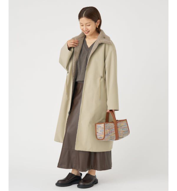 IENA「VACHEMENT/ヴァシュモン 別注 リバーシブルボアコート」|その他|