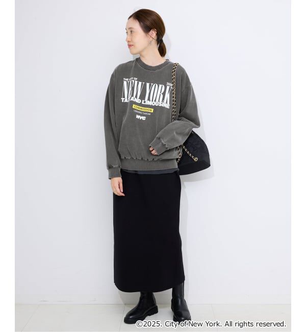 SLOBE IENA「GOOD ROCK SPEED/グッドロックスピード NEW YORK CITYスウェット 25NYC209W」|スウェット・ジャージ|