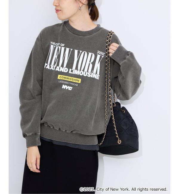 SLOBE IENA「GOOD ROCK SPEED/グッドロックスピード NEW YORK CITYスウェット 25NYC209W」|スウェット・ジャージ|