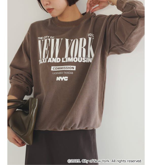 SLOBE IENA「GOOD ROCK SPEED/グッドロックスピード NEW YORK CITYスウェット 25NYC209W」|スウェット・ジャージ|