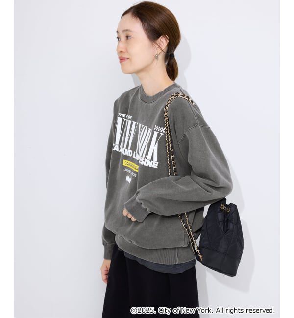 SLOBE IENA「GOOD ROCK SPEED/グッドロックスピード NEW YORK CITYスウェット 25NYC209W」|スウェット・ジャージ|