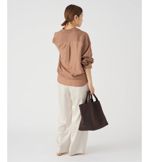 IENA「《追加》ダブルサテンイージーパンツ」|その他|