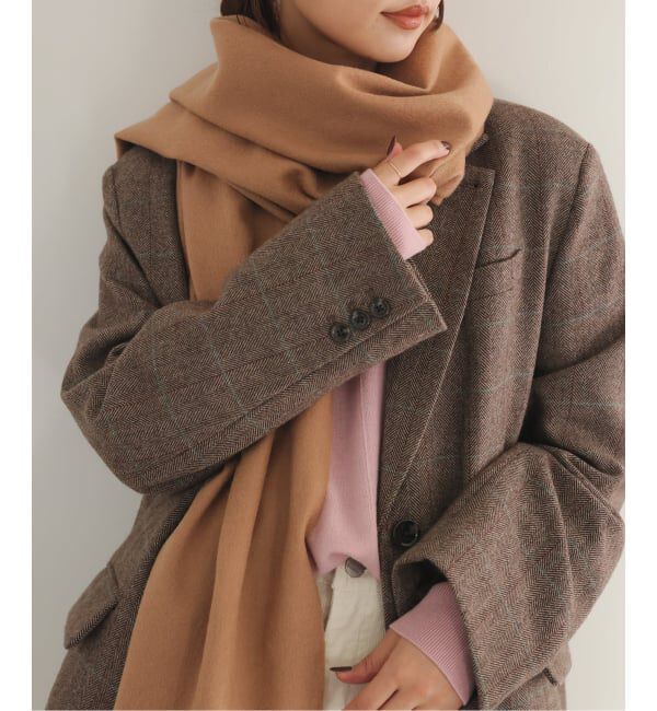 SLOBE IENA「SLOBE カシミヤストール」|ストール|