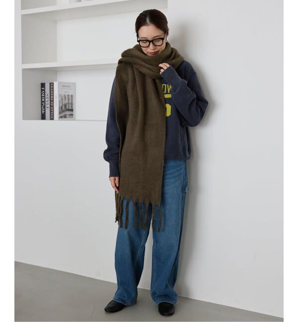 SLOBE IENA「《追加》SLOBE IENA エアリーカラーストール」|ストール|