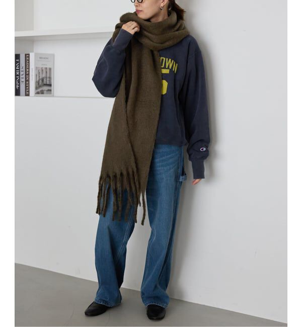 SLOBE IENA「《追加》SLOBE IENA エアリーカラーストール」|ストール|