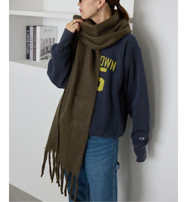 SLOBE IENA「《追加》SLOBE IENA エアリーカラーストール」|ストール|