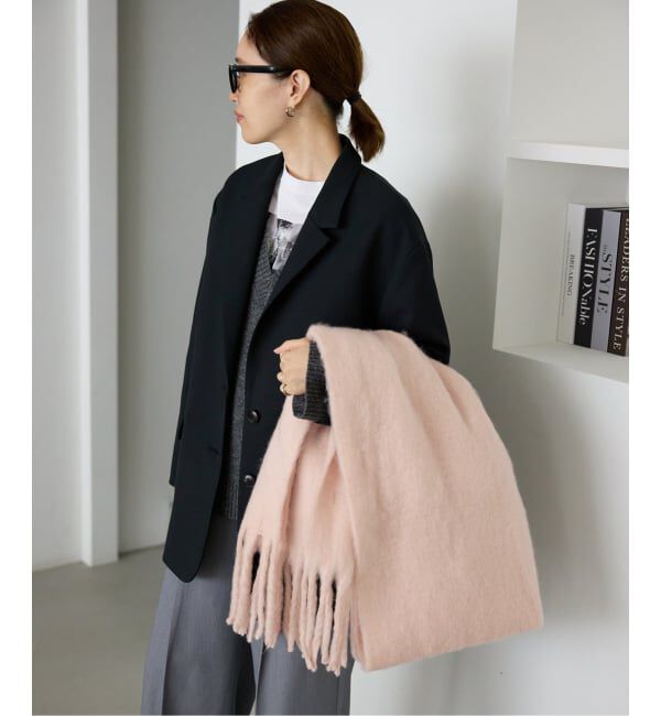 SLOBE IENA「《追加》SLOBE IENA エアリーカラーストール」|ストール|