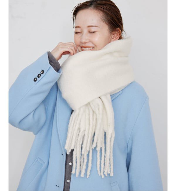 SLOBE IENA「《追加》SLOBE IENA エアリーカラーストール」|ストール|