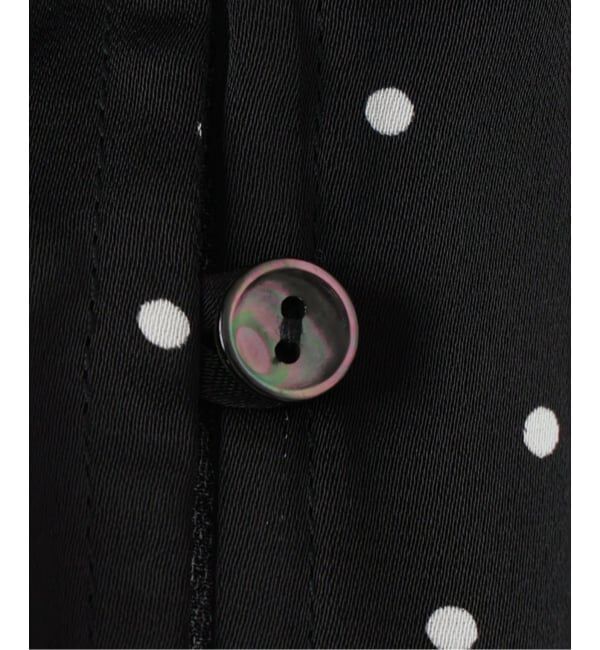 SLOBE IENA「【Jeu de Coeurs & Pois】ドットギャザーブラウス」|シャツ・ブラウス|