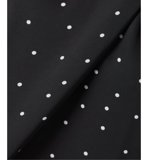 SLOBE IENA「【Jeu de Coeurs & Pois】ドットギャザーブラウス」|シャツ・ブラウス|