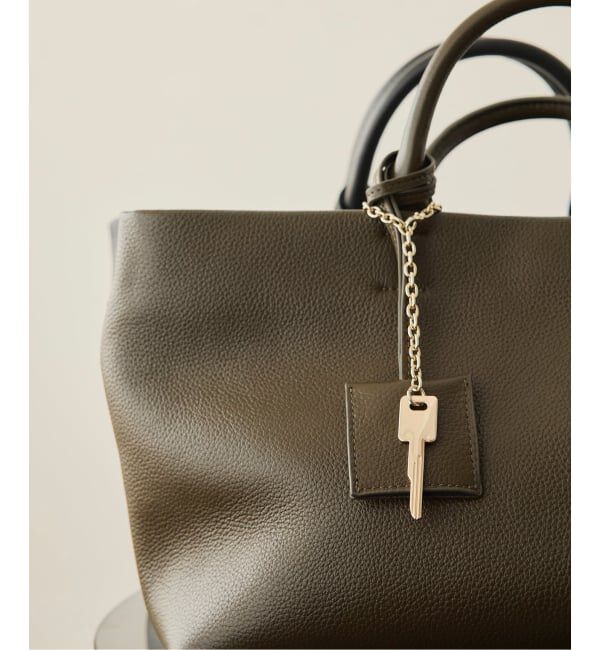 SLOBE IENA「《追加3》SLOBE レザートートバッグ」|トートバッグ|