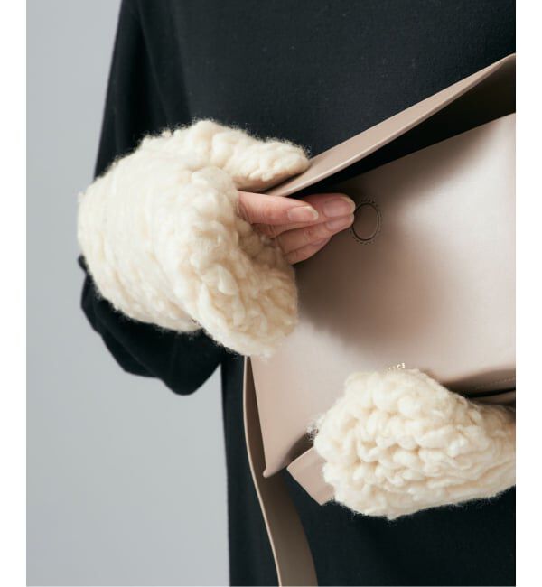 VERMEIL par iena「ウールカシミヤミトン」|手袋|