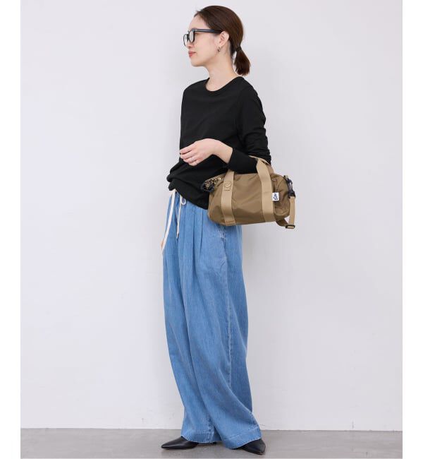 SLOBE IENA「《予約》シアー天竺クルーネックロンTEE」|Tシャツ・カットソー|