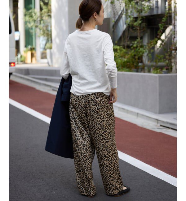 SLOBE IENA「《予約》シアー天竺クルーネックロンTEE」|Tシャツ・カットソー|