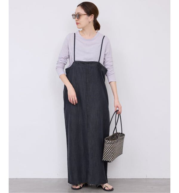 SLOBE IENA「《予約》シアー天竺クルーネックロンTEE」|Tシャツ・カットソー|