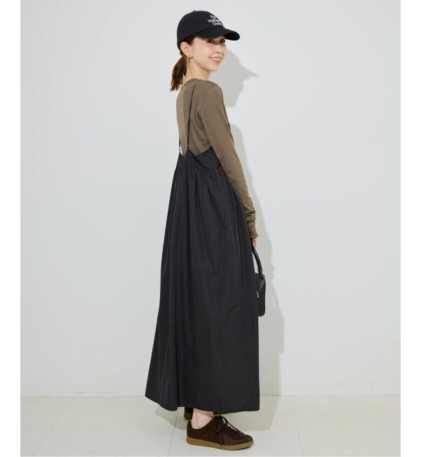 SLOBE IENA「《追加8》miller SLOBE別注 SHEER RIB クルーネック」|Tシャツ・カットソー|