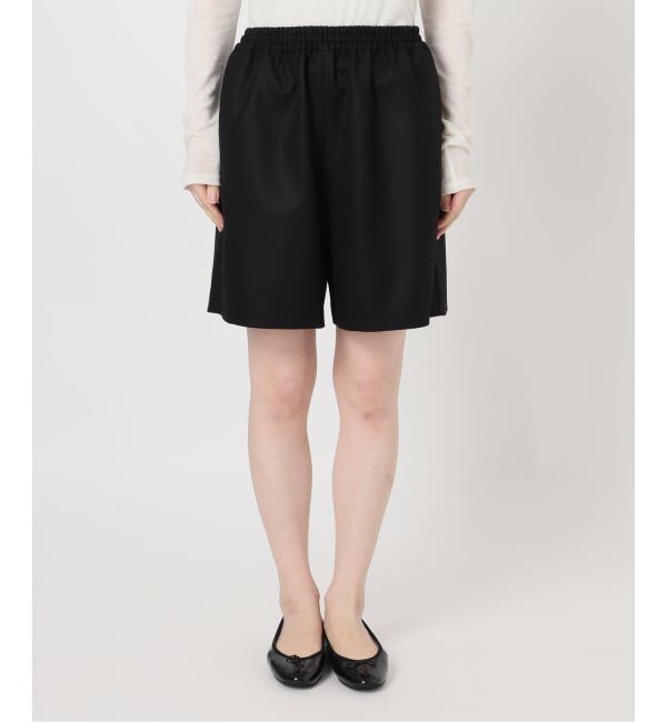 IENA「ウォッシャブルサキソニーウールショートパンツ」|その他|