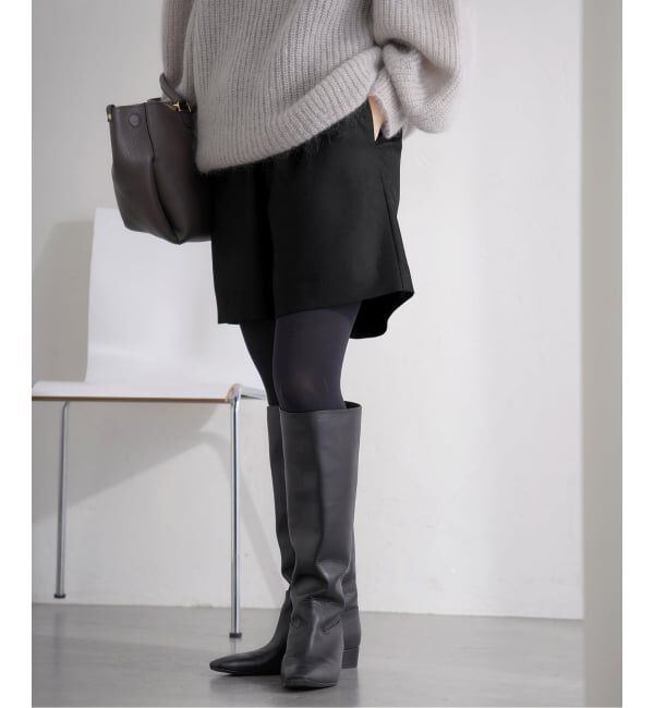 IENA「ウォッシャブルサキソニーウールショートパンツ」|その他|