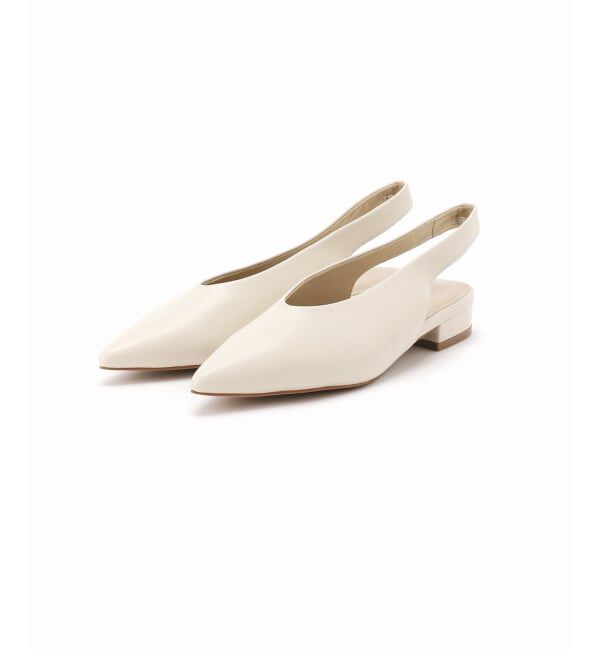 SLOBE IENA「《予約》SLOBE レザーフラットシューズ」|その他|