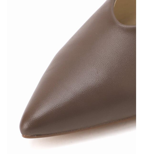 SLOBE IENA「《予約》SLOBE レザーフラットシューズ」|その他|