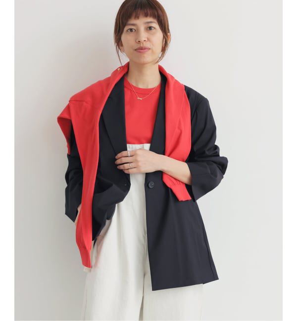 IENA「《予約》エアリーライトジャケット」|テーラードジャケット|