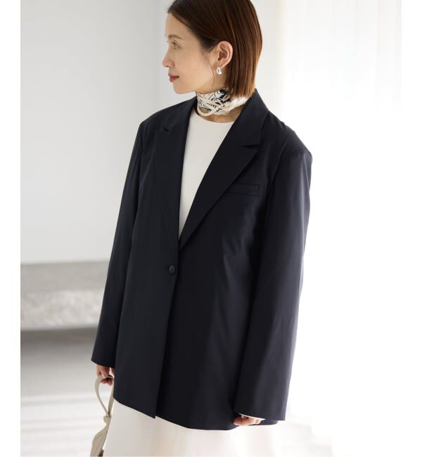 IENA「《予約》エアリーライトジャケット」|テーラードジャケット|