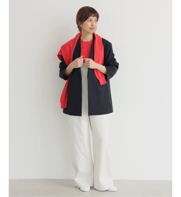 IENA「《予約》エアリーライトジャケット」|テーラードジャケット|