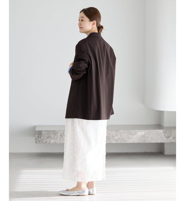 IENA「《予約》エアリーライトジャケット」|テーラードジャケット|