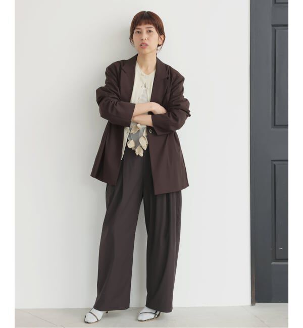 IENA「《予約》エアリーライトジャケット」|テーラードジャケット|