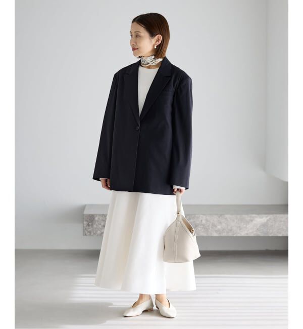 IENA「《予約》エアリーライトジャケット」|テーラードジャケット|