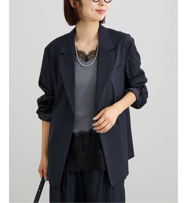 IENA「《予約》エアリーライトジャケット」|テーラードジャケット|