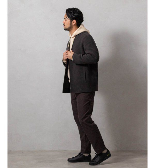 EDIFICE「【LOOPWHEELER for LOWERCASE】ツリアミウールルーズフーディー」|パーカー|