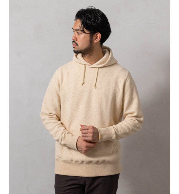 EDIFICE「【LOOPWHEELER for LOWERCASE】ツリアミウールルーズフーディー」|パーカー|