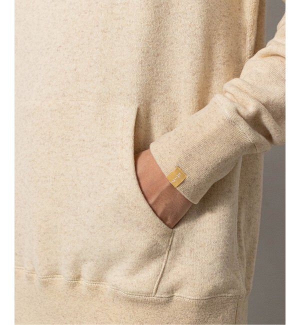 EDIFICE「【LOOPWHEELER for LOWERCASE】ツリアミウールルーズフーディー」|パーカー|