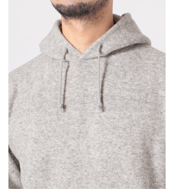 EDIFICE「【LOOPWHEELER for LOWERCASE】ツリアミウールルーズフーディー」|パーカー|