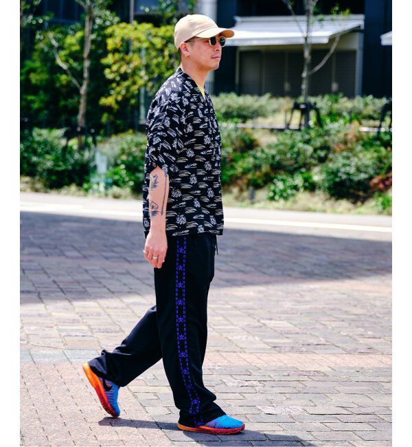 Paris Saint-Germain「【隈 研吾 &times; Paris Saint-Germain】グラフィックプリント オープンカラーシャツ」|シャツ・ブラウス|