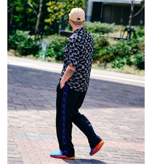 Paris Saint-Germain「【隈 研吾 &times; Paris Saint-Germain】グラフィックプリント オープンカラーシャツ」|シャツ・ブラウス|